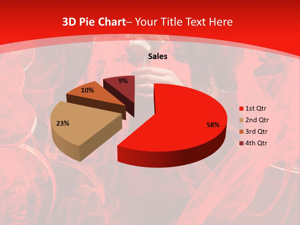 Eyes Evening Curly PowerPoint Template