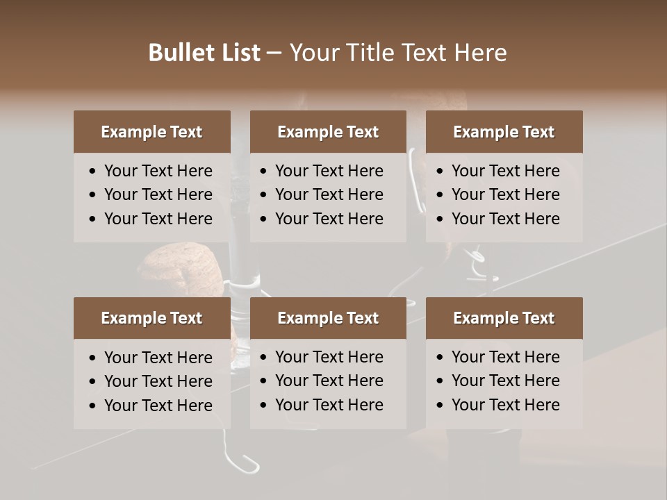 Animation Wine Toy PowerPoint Template