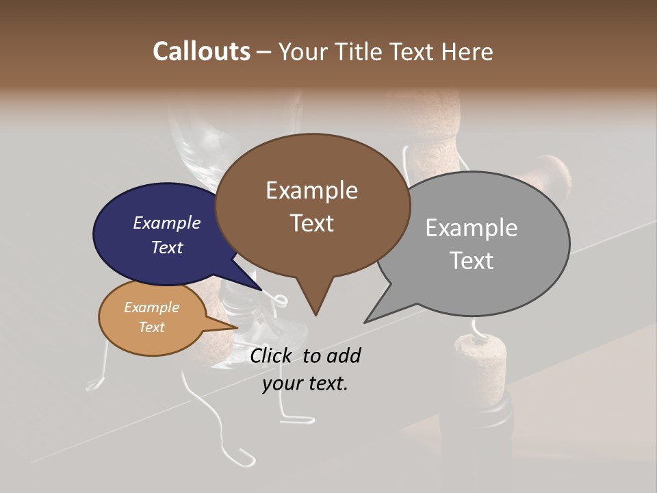 Animation Wine Toy PowerPoint Template