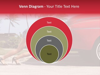 Red Street Broken Down PowerPoint Template