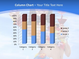 Shore Tropical Sun PowerPoint Template