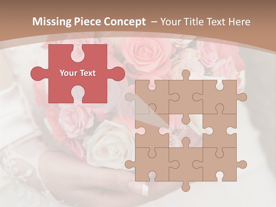 Bride Colorful Marriage PowerPoint Template