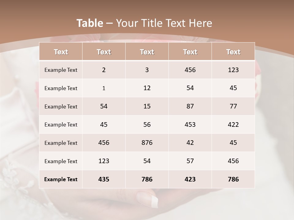 Bride Colorful Marriage PowerPoint Template