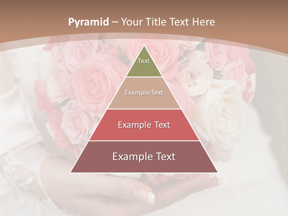 Bride Colorful Marriage PowerPoint Template