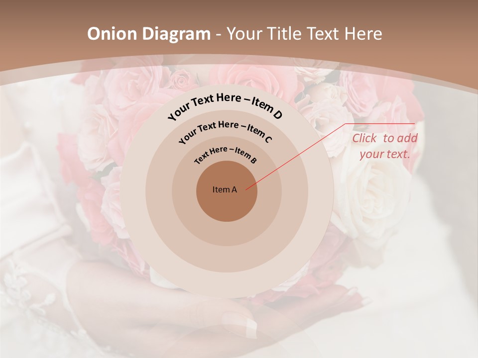 Bride Colorful Marriage PowerPoint Template