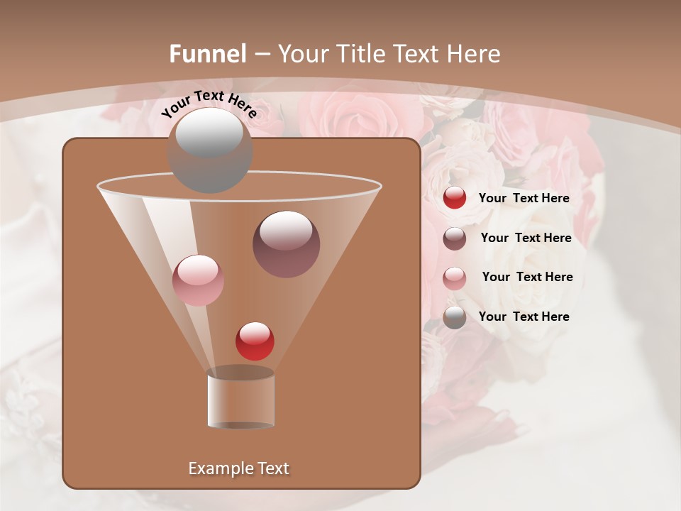 Bride Colorful Marriage PowerPoint Template