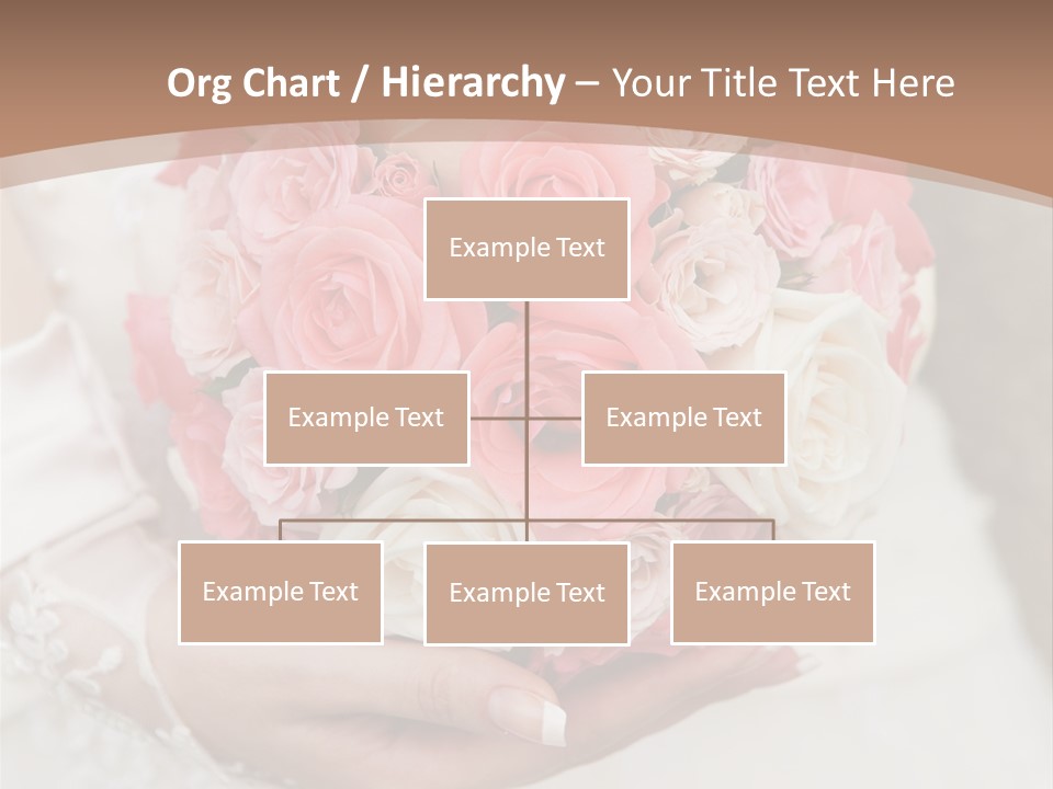 Bride Colorful Marriage PowerPoint Template