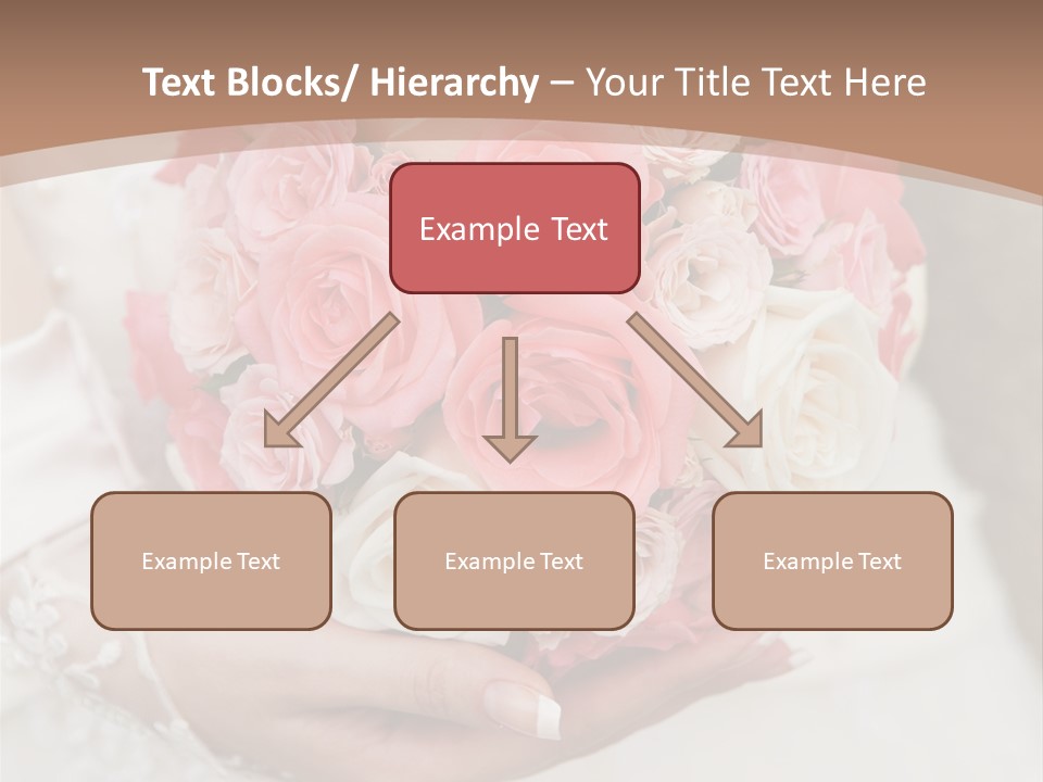 Bride Colorful Marriage PowerPoint Template