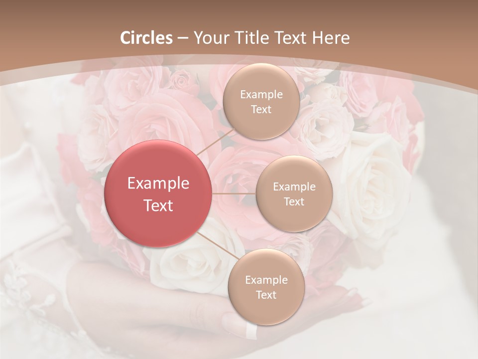 Bride Colorful Marriage PowerPoint Template