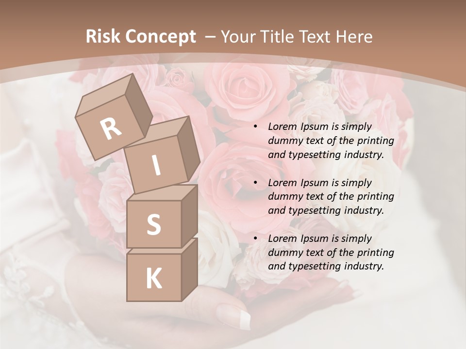 Bride Colorful Marriage PowerPoint Template