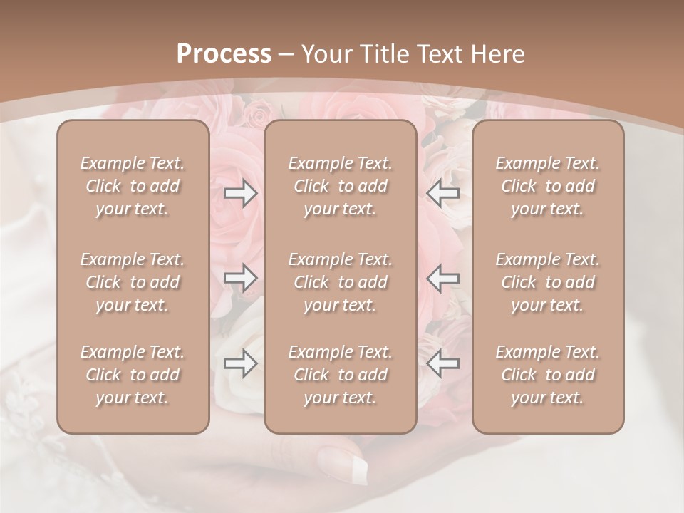 Bride Colorful Marriage PowerPoint Template