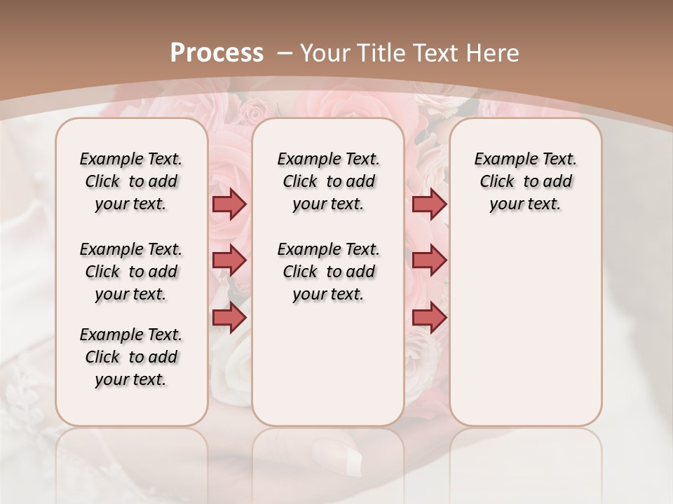 Bride Colorful Marriage PowerPoint Template