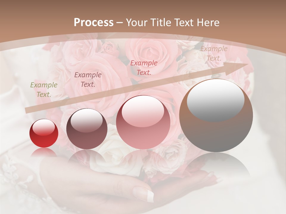 Bride Colorful Marriage PowerPoint Template