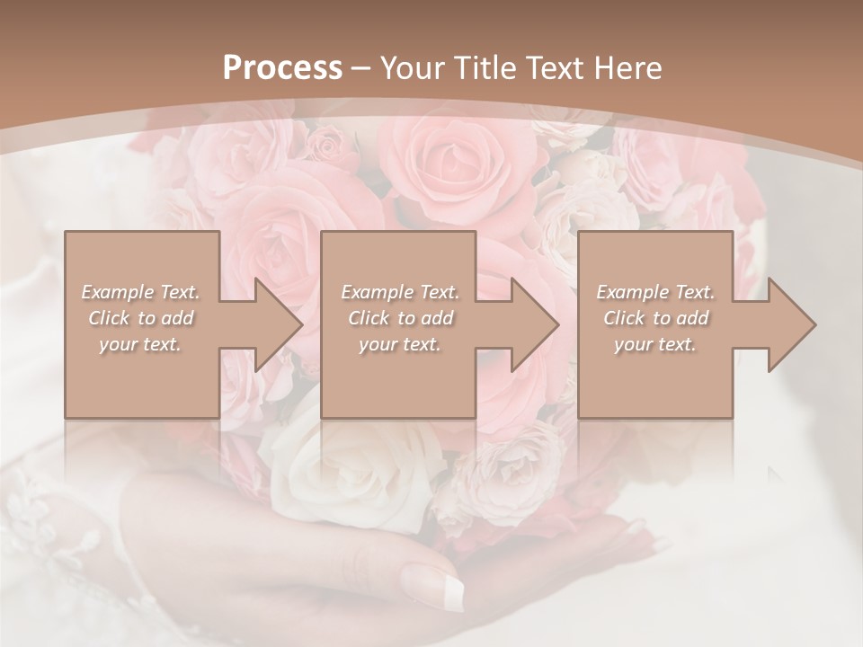Bride Colorful Marriage PowerPoint Template