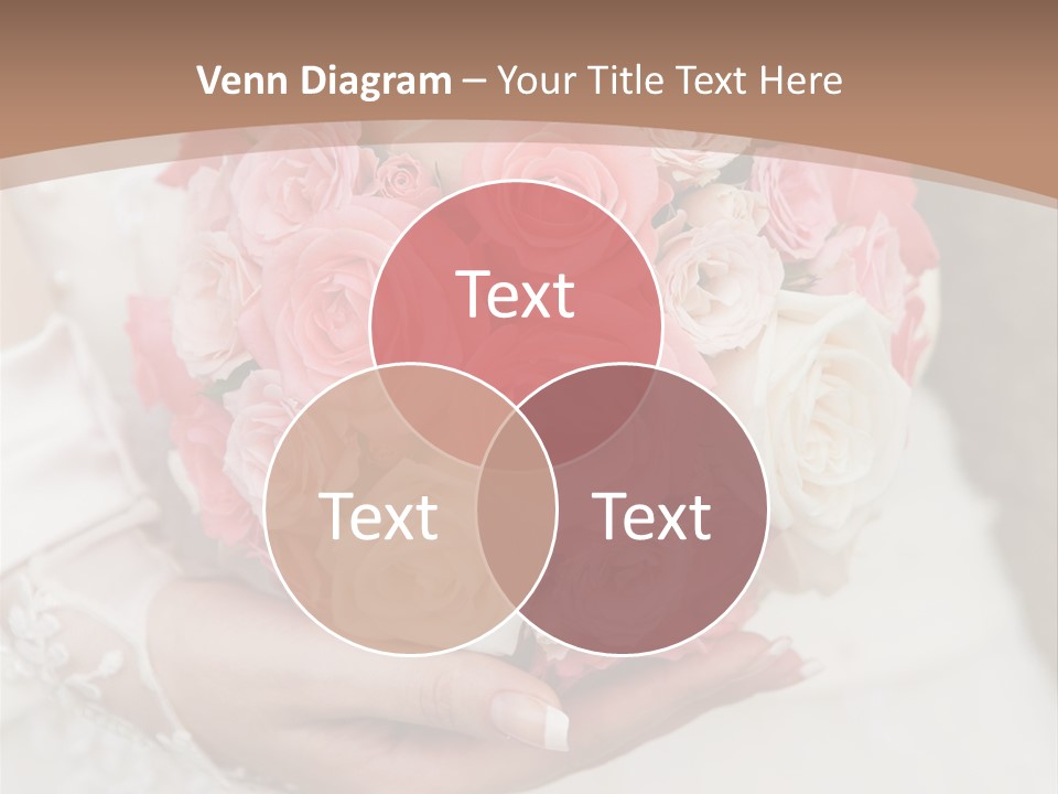 Bride Colorful Marriage PowerPoint Template