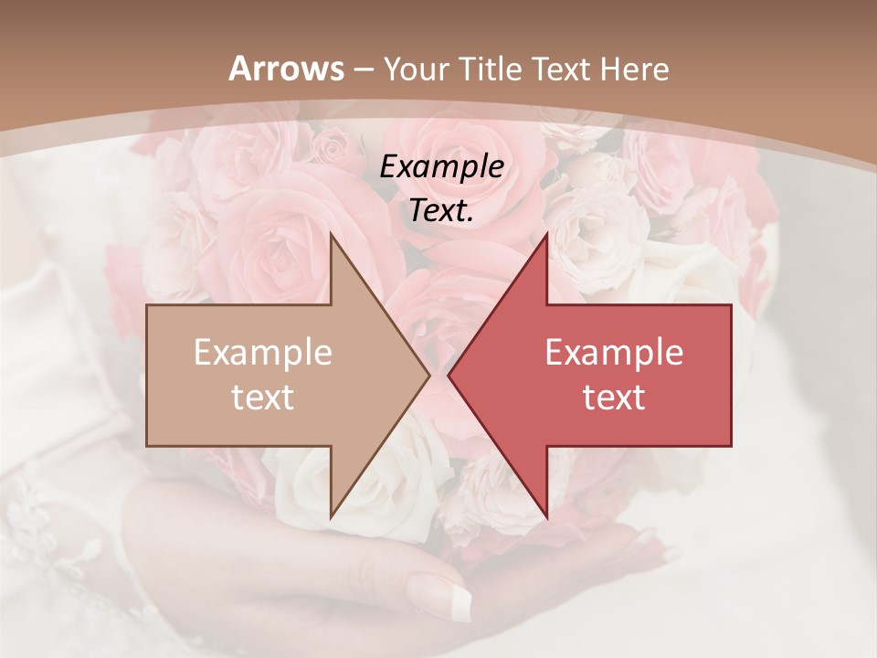 Bride Colorful Marriage PowerPoint Template