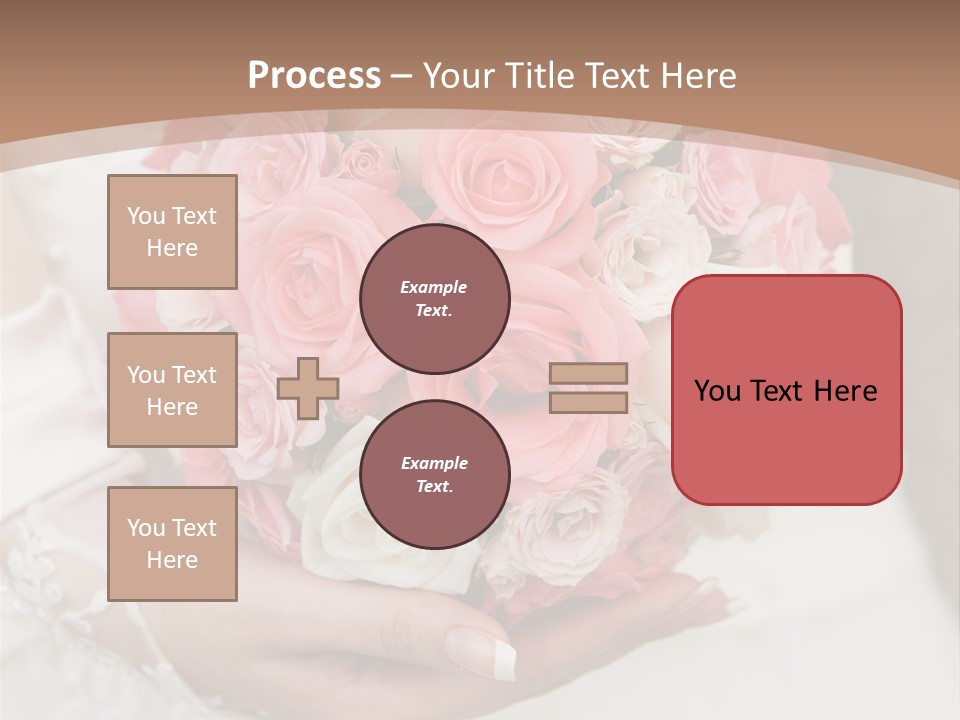 Bride Colorful Marriage PowerPoint Template
