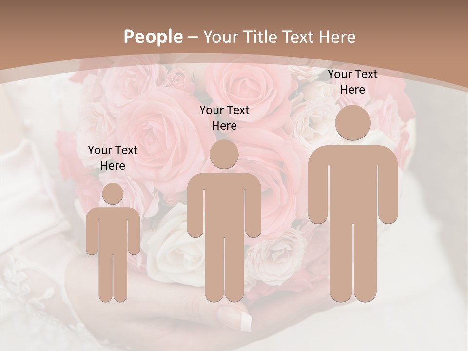 Bride Colorful Marriage PowerPoint Template
