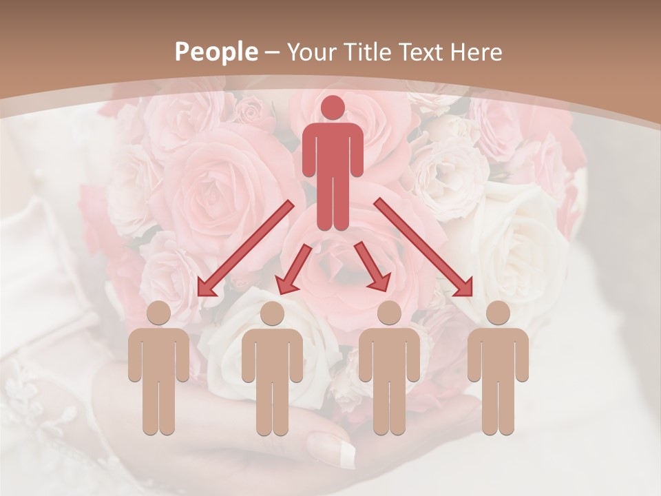 Bride Colorful Marriage PowerPoint Template