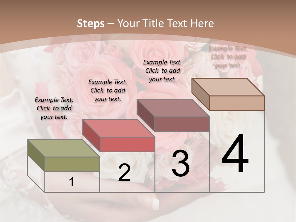 Bride Colorful Marriage PowerPoint Template