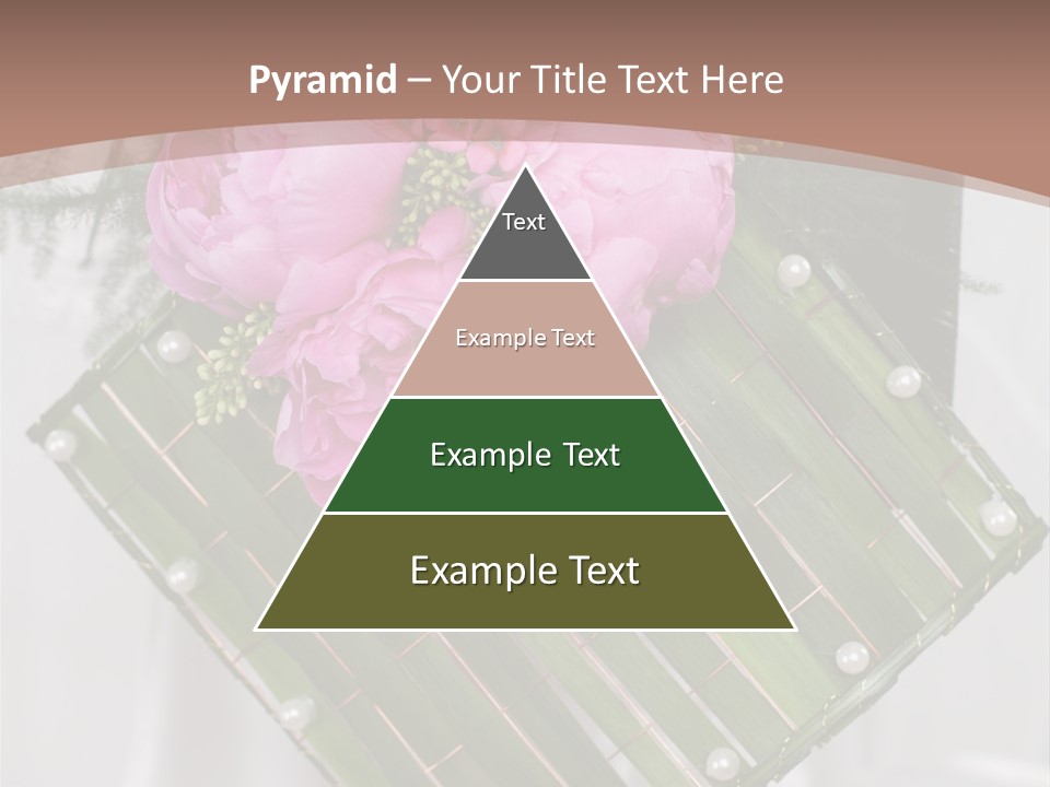 Vibrant Wedding Blossom PowerPoint Template