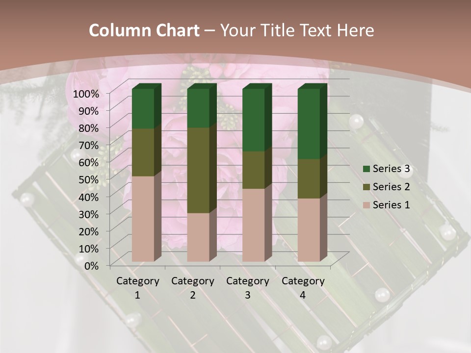 Vibrant Wedding Blossom PowerPoint Template