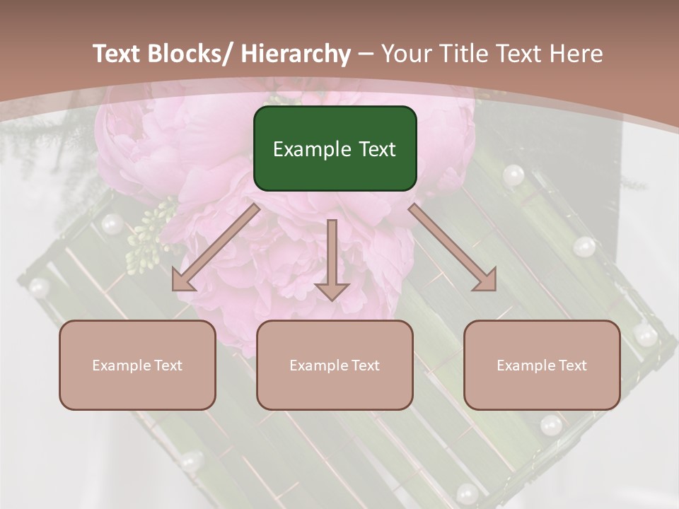 Vibrant Wedding Blossom PowerPoint Template