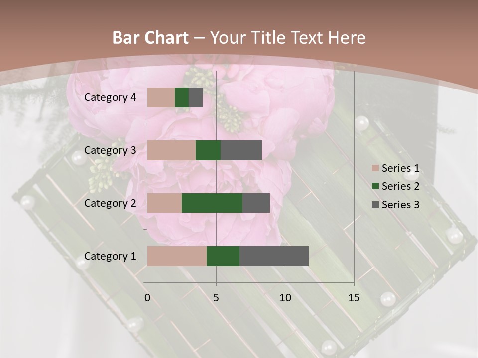 Vibrant Wedding Blossom PowerPoint Template