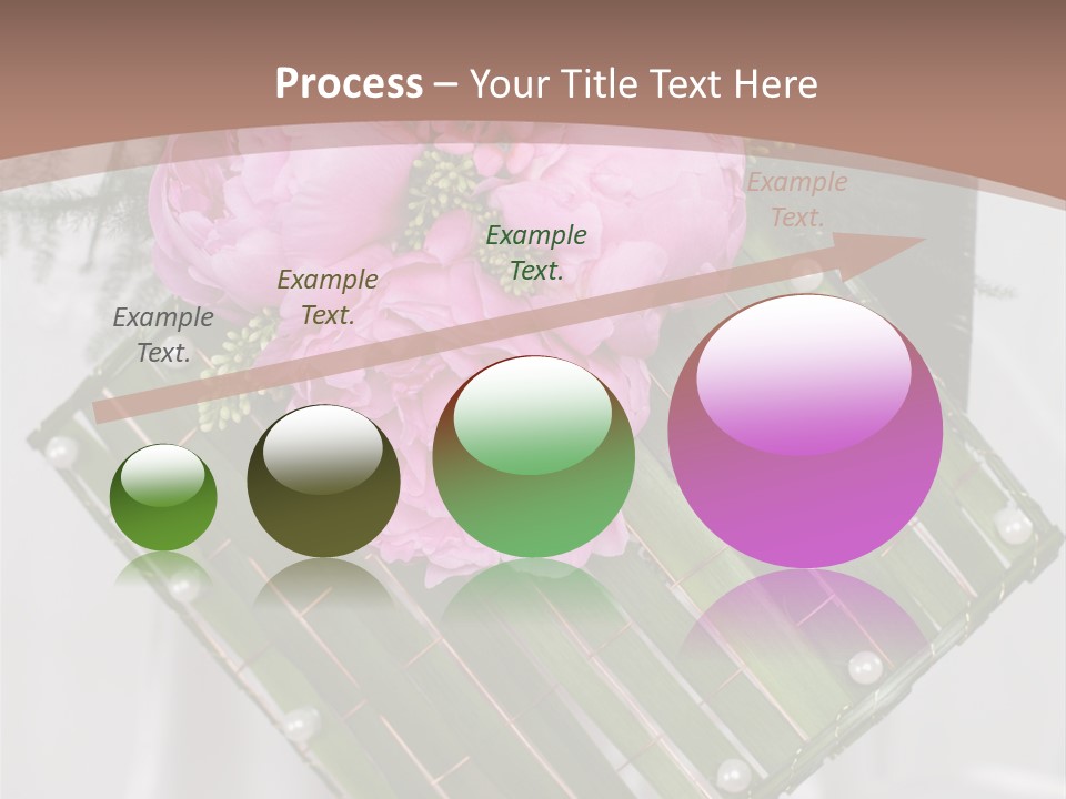 Vibrant Wedding Blossom PowerPoint Template