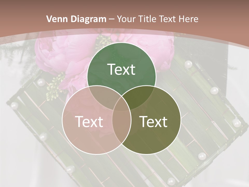 Vibrant Wedding Blossom PowerPoint Template