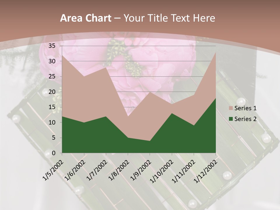 Vibrant Wedding Blossom PowerPoint Template