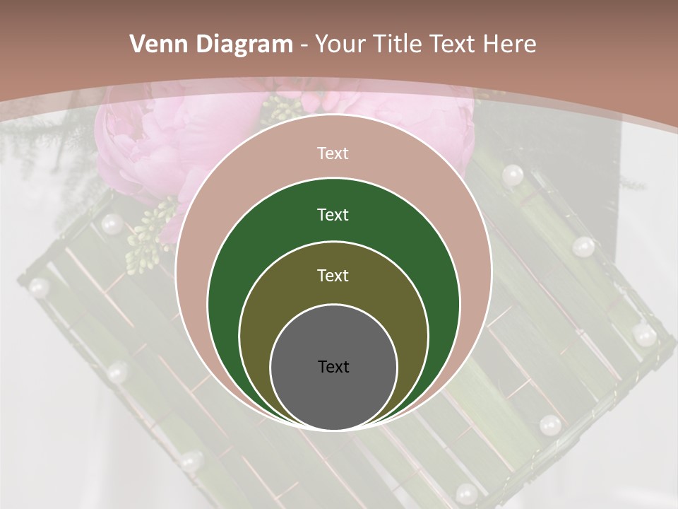 Vibrant Wedding Blossom PowerPoint Template