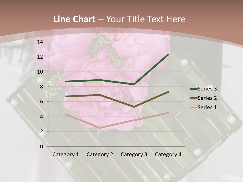 Vibrant Wedding Blossom PowerPoint Template