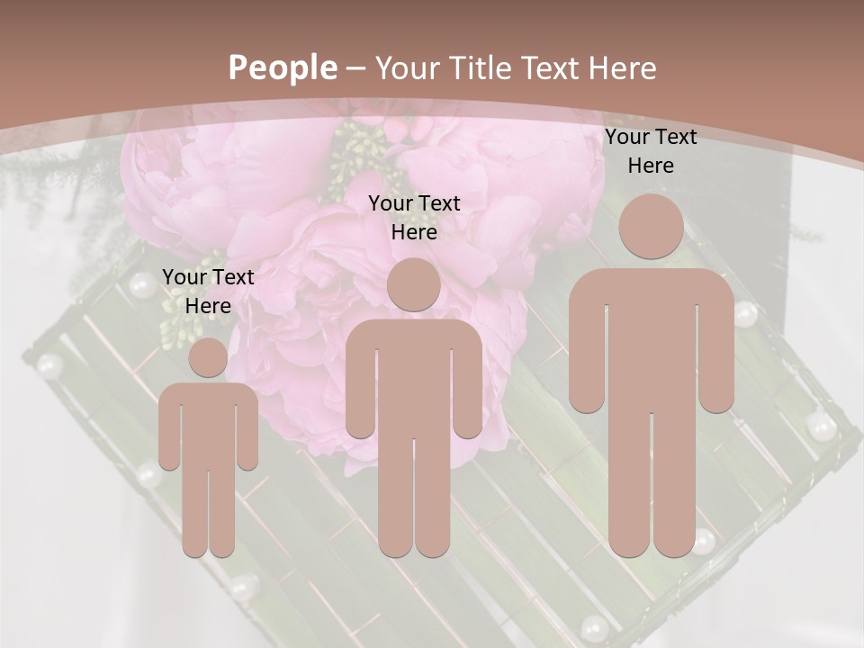 Vibrant Wedding Blossom PowerPoint Template