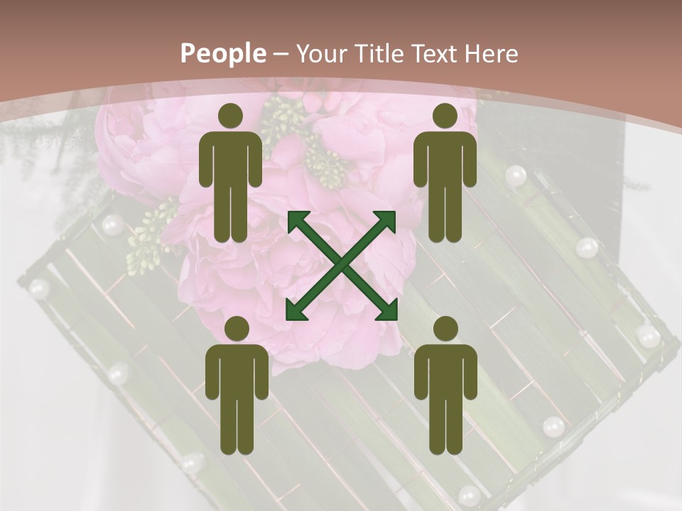 Vibrant Wedding Blossom PowerPoint Template