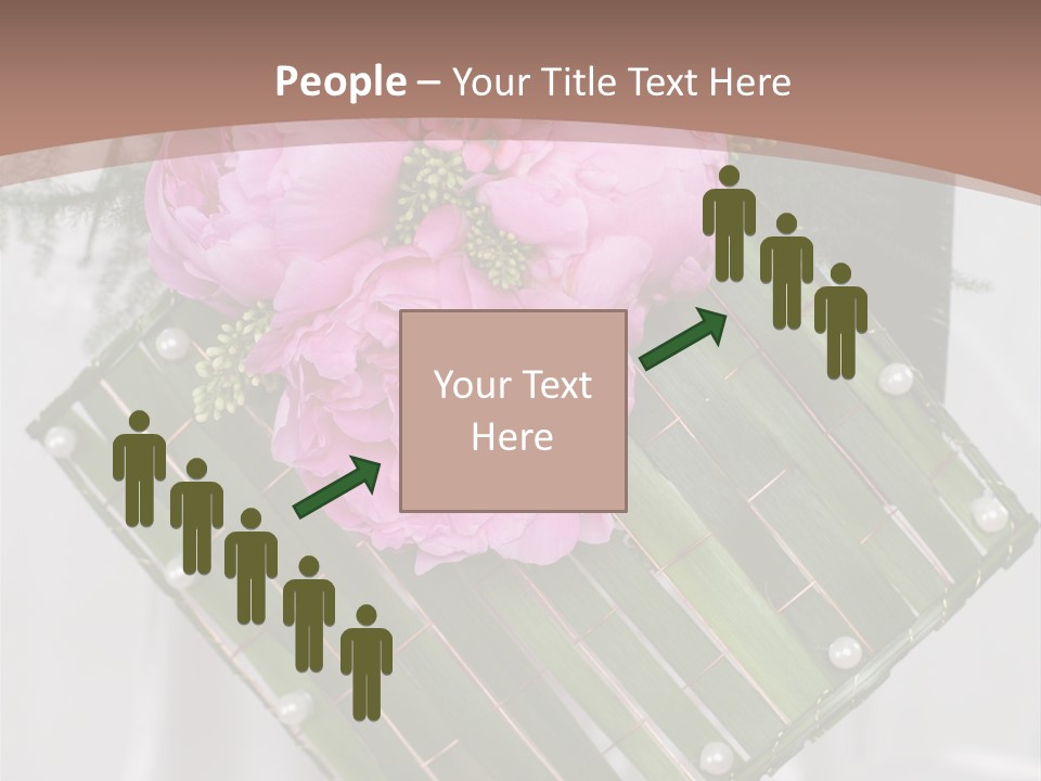 Vibrant Wedding Blossom PowerPoint Template