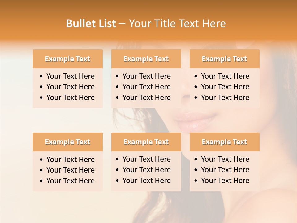 Care Exotic Natural PowerPoint Template