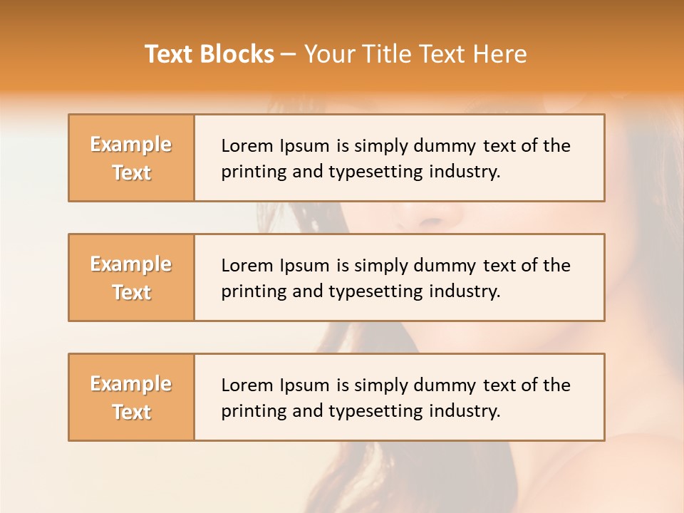 Care Exotic Natural PowerPoint Template
