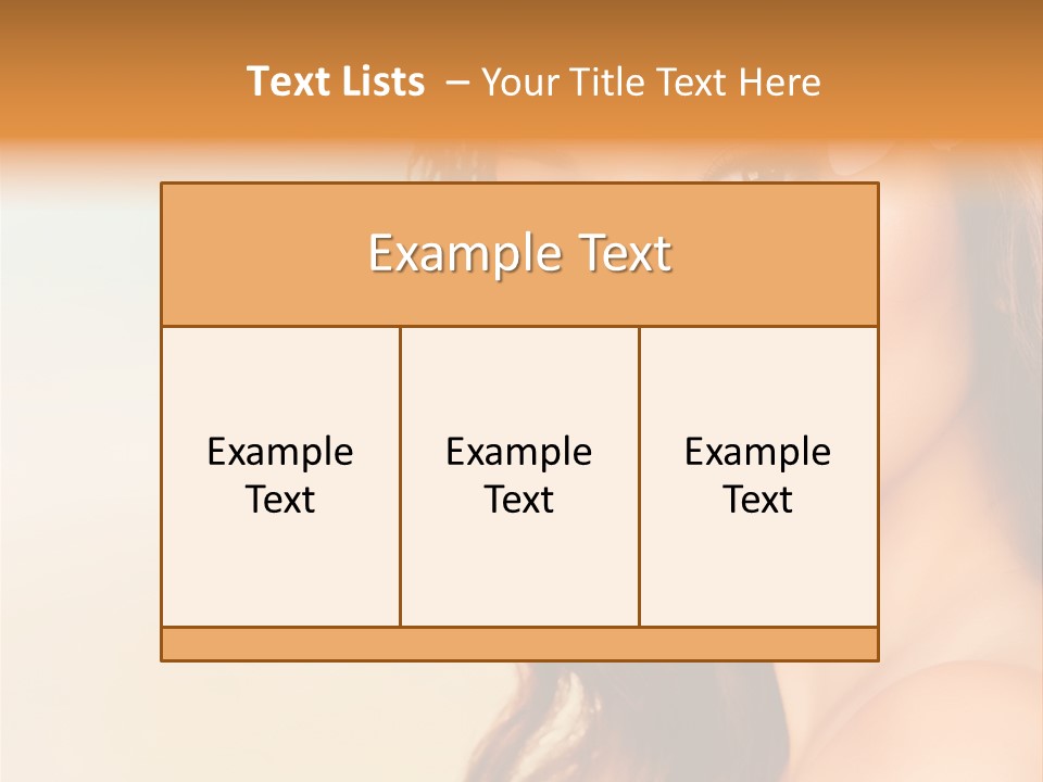 Care Exotic Natural PowerPoint Template