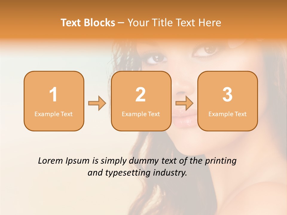 Care Exotic Natural PowerPoint Template