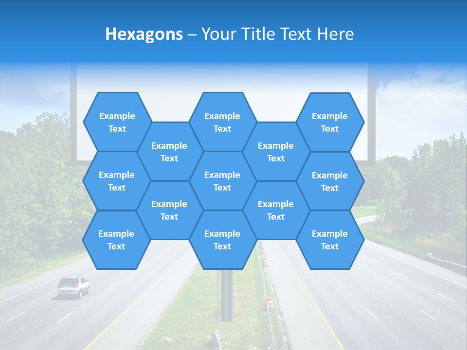 Freedom Cloud Signpost PowerPoint Template