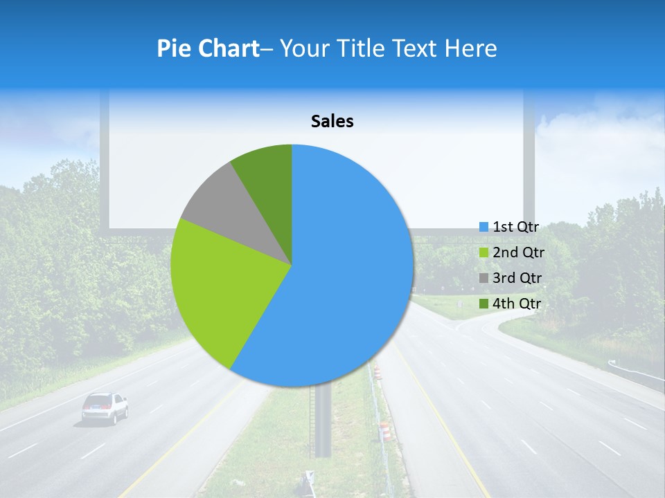 Freedom Cloud Signpost PowerPoint Template