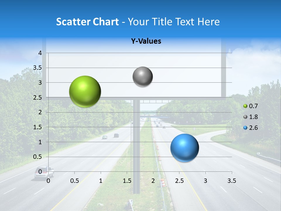 Freedom Cloud Signpost PowerPoint Template