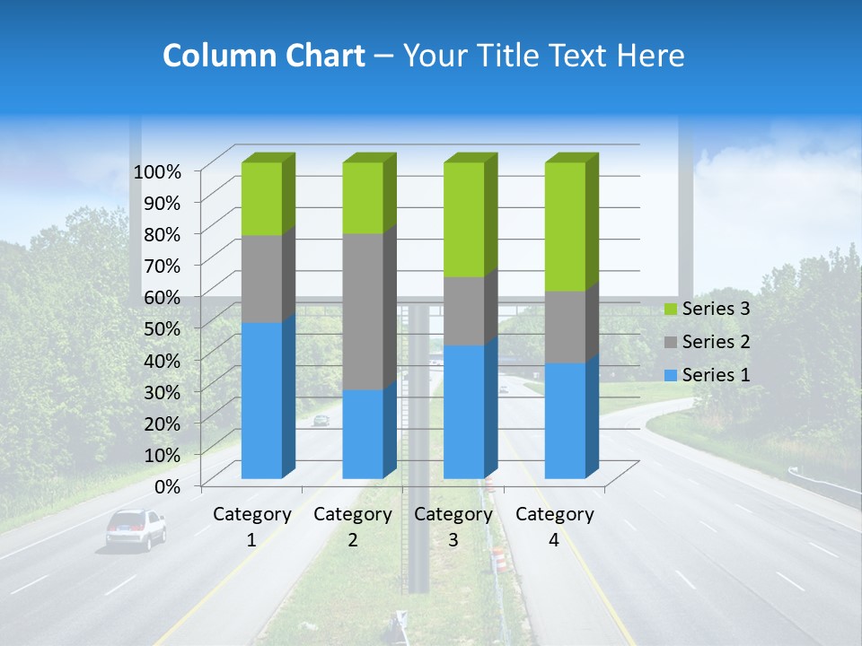 Freedom Cloud Signpost PowerPoint Template