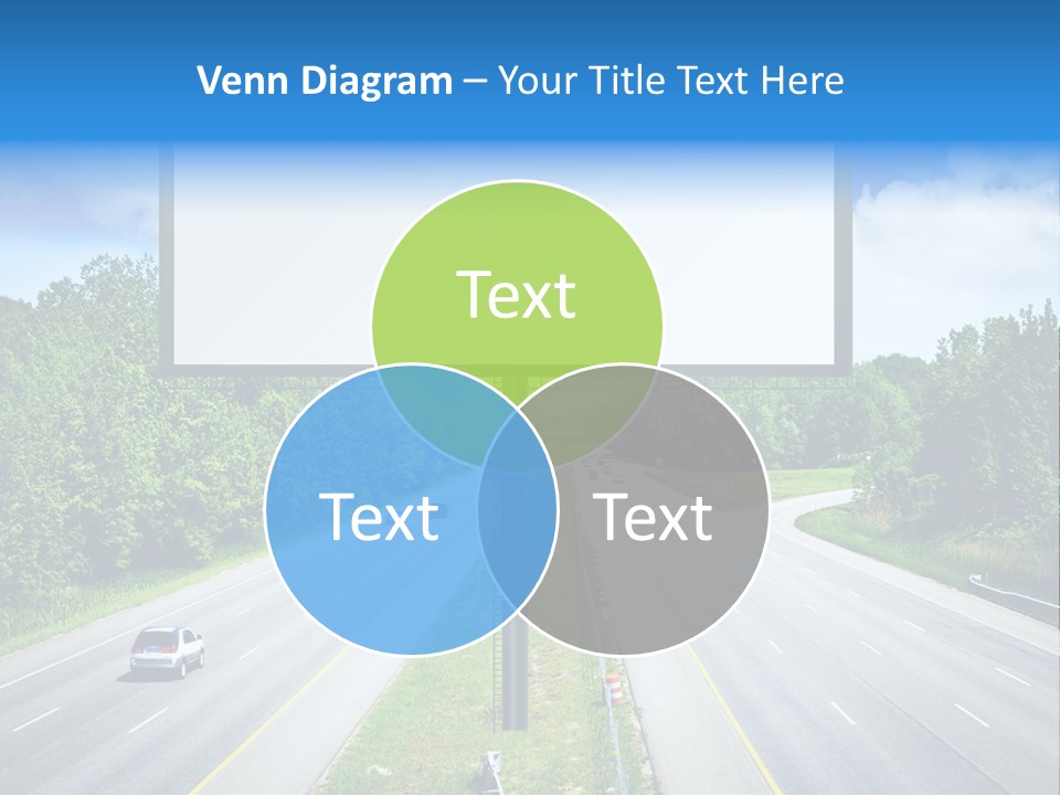 Freedom Cloud Signpost PowerPoint Template