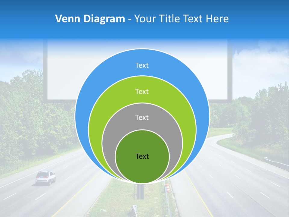 Freedom Cloud Signpost PowerPoint Template
