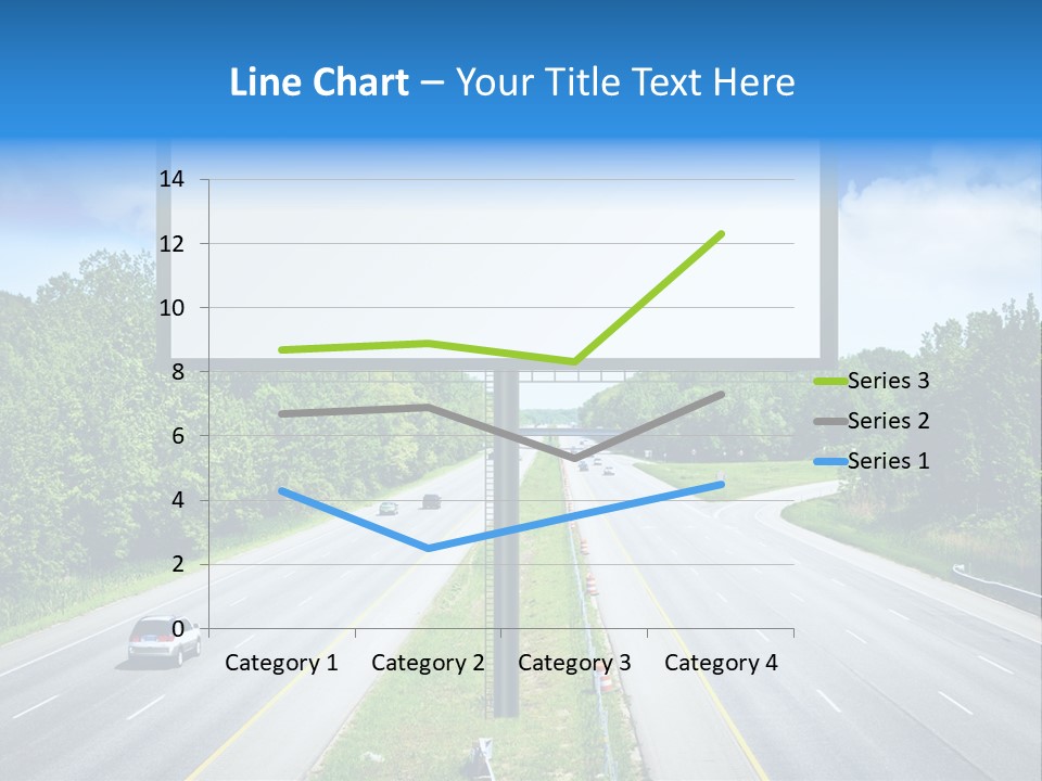 Freedom Cloud Signpost PowerPoint Template