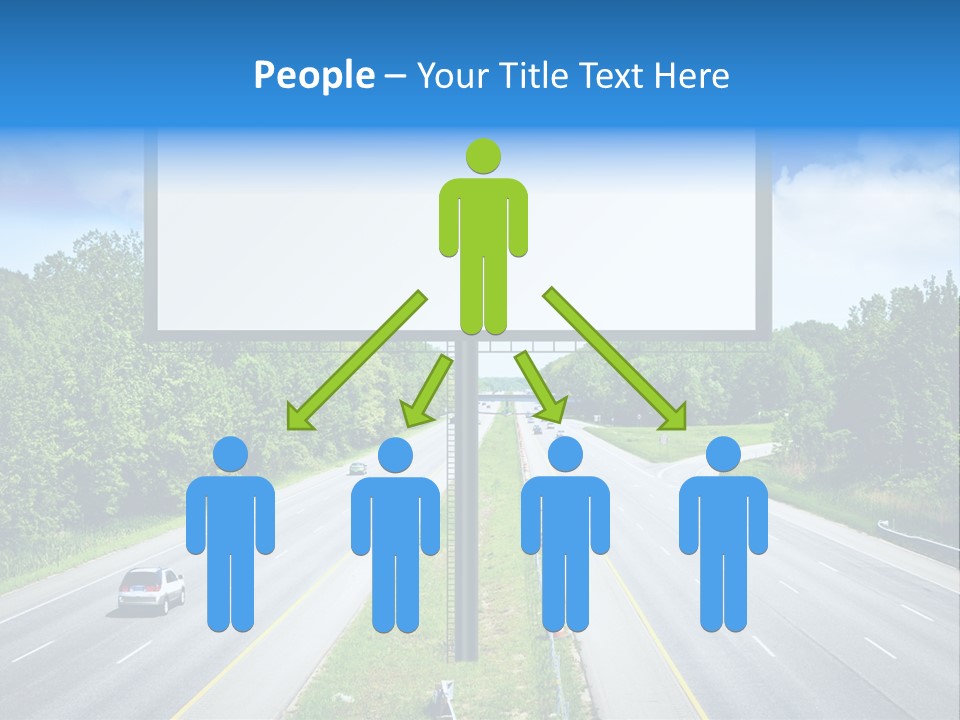 Freedom Cloud Signpost PowerPoint Template