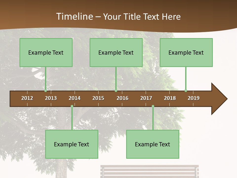 White Seat Solitude PowerPoint Template