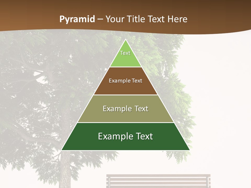 White Seat Solitude PowerPoint Template